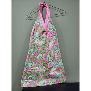 Lilly Pulitzer halter neck Dress girl size 12